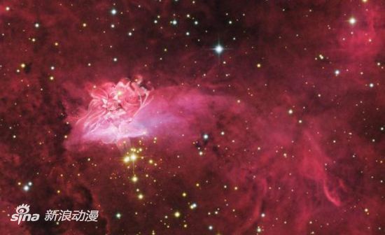 日本网友在8000光年外宇宙发现“圆神”身影 日本网友在8000光年外宇宙发现“圆神”身影