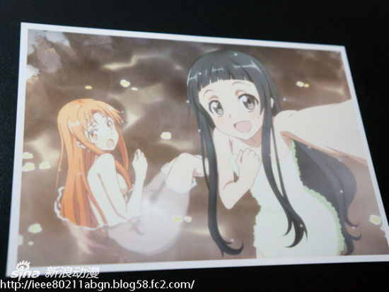 《刀剑神域》BD4卷特典结衣偷拍亚丝娜入浴 《刀剑神域》BD4卷特典结衣偷拍亚丝娜入浴